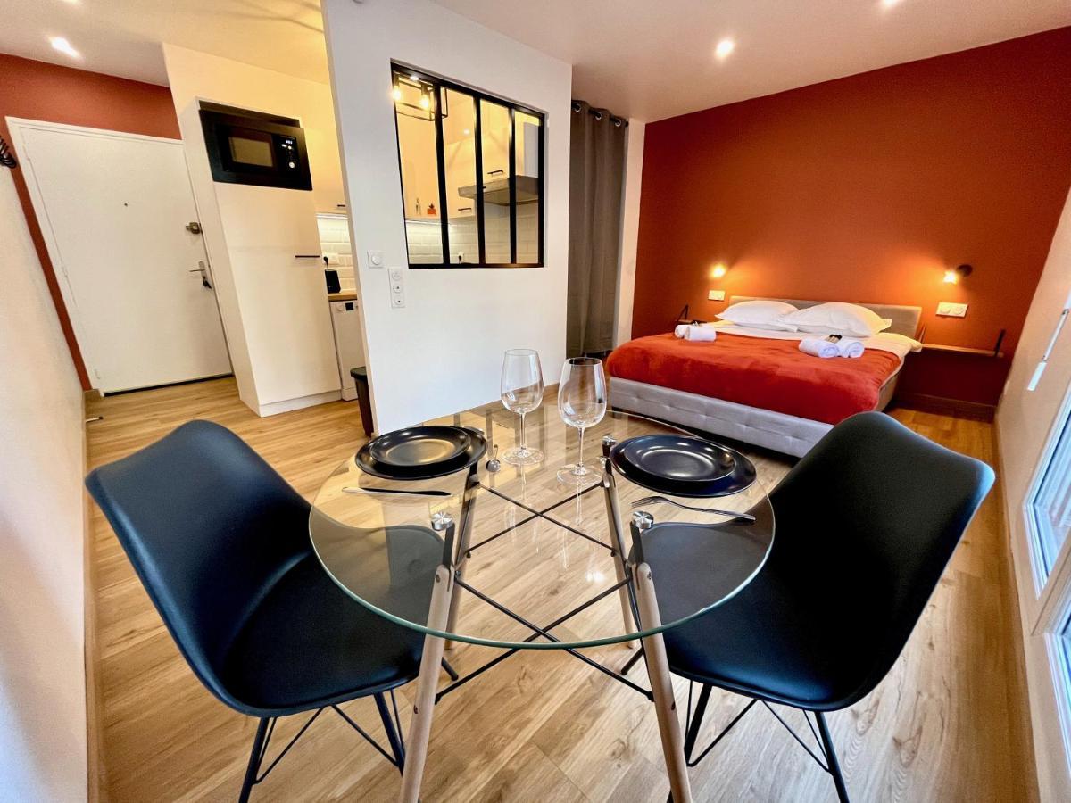 Studio Avec Grande Terrasse Et Parking Privatifs Caen Ngoại thất bức ảnh